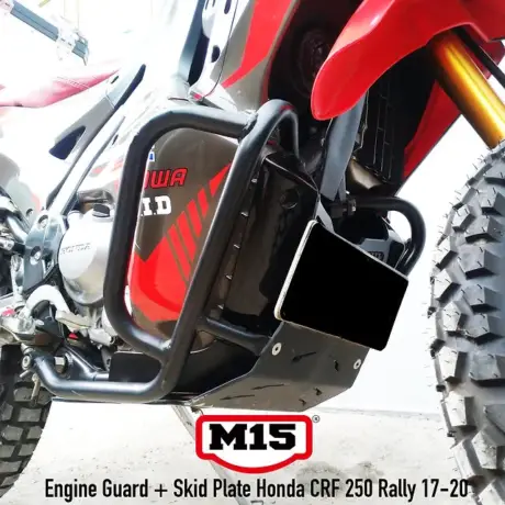 Engine Guard + Skid Plate Honda CRF 250 Rally (17-20)