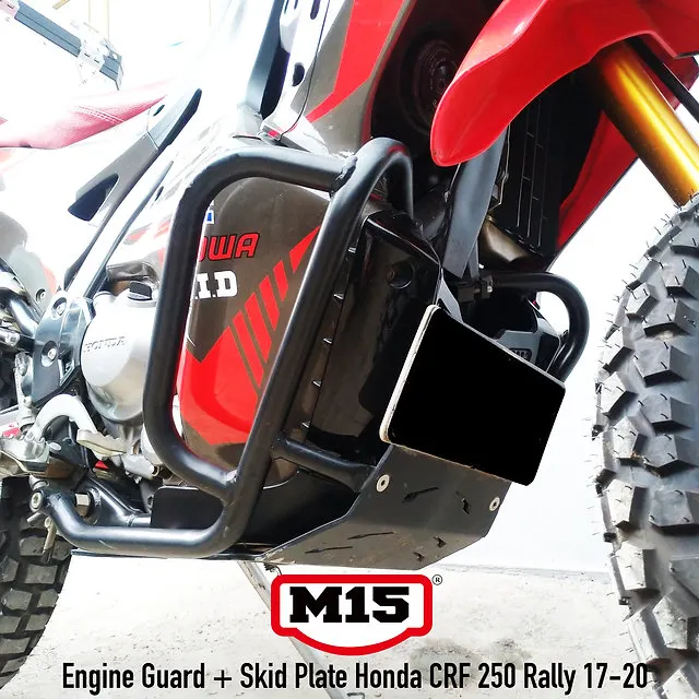 Engine Guard + Skid Plate Honda CRF 250 Rally (17-20)