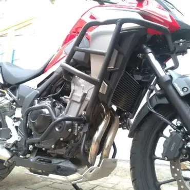 Crash Bars + License Number Bracket Honda CB500X (19-22)
