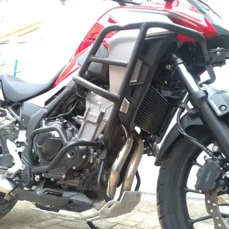 Crash Bars + License Number Bracket Honda CB500X (19-22)