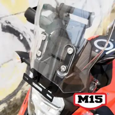 Bracket GPS / Phone Holder + License Plate Bracket Suzuki V-Strom 250