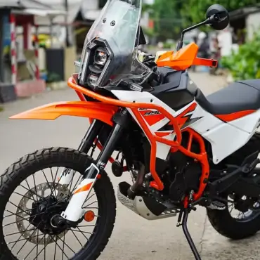 Crash Bar Besar Orange KTM 390 Adventure R