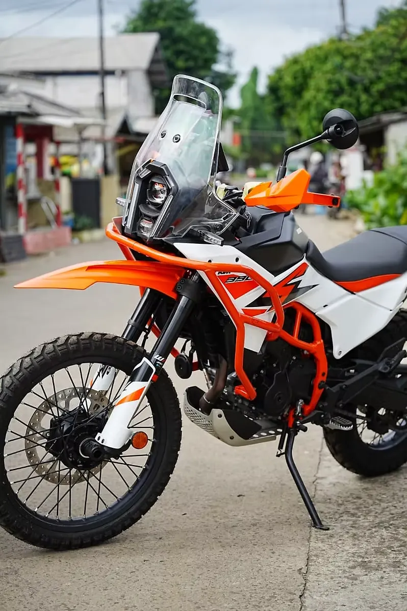 Crash Bar Besar Orange KTM 390 Adventure R